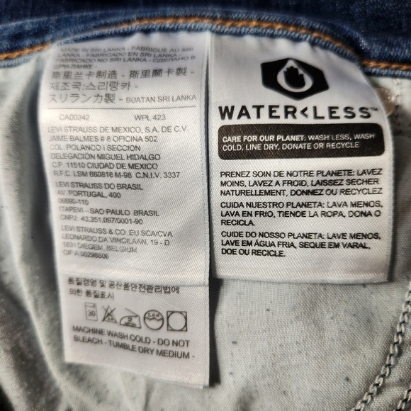 Levis Womens Classic Boot High Rise Bootcut Medium Dark Wash Jeans-Size … - Picture 7 of 8